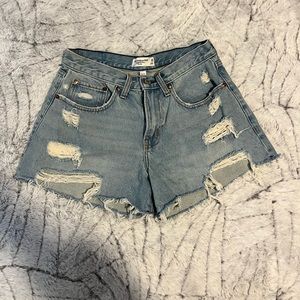 Abercrombie denim shorts